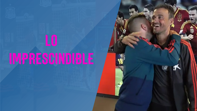 Luis Enrique y Jordi Alba, Solari, Lydia Valentín, Verstappen y lo imprescindible del día Luis Enrique y Jordi Alba, Solari, Lydia Valentín, Verstappen y lo imprescindible del día