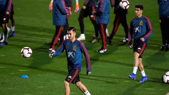 La Selección empieza a trabajar con Jordi Alba y siete Sub-21 La Selección empieza a trabajar con Jordi Alba y siete Sub-21