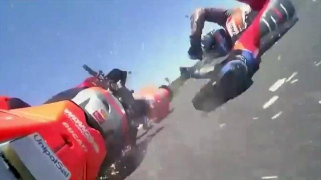 Crash-Compilation: Die spektakulärsten Stürze der MotoGP-Saison Crash-Compilation: Die spektakulärsten Stürze der MotoGP-Saison