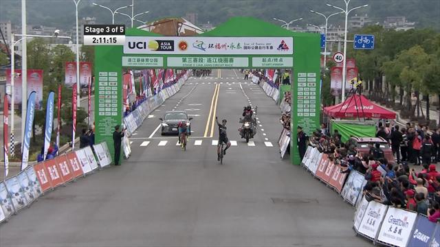 Slik wins sprint finish on Stage 3 of Tour of Fuzhou Slik wins sprint finish on Stage 3 of Tour of Fuzhou