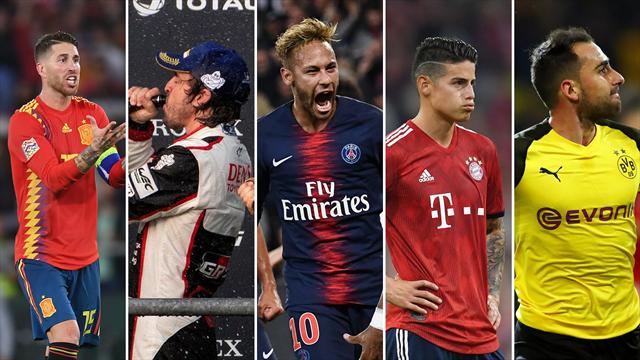 Ramos, Alonso, Neymar, James y Alcácer, los nombres del día Ramos, Alonso, Neymar, James y Alcácer, los nombres del día