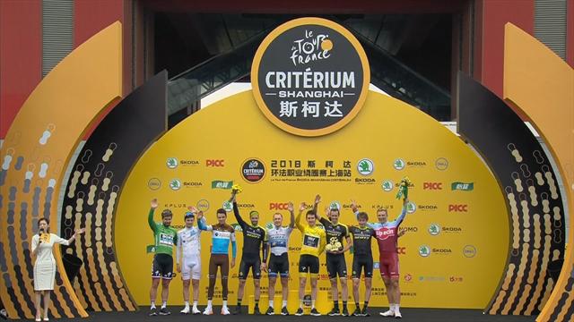 Sagan edges out Thomas to win Shanghai Criterium Sagan edges out Thomas to win Shanghai Criterium