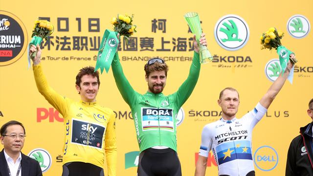 Sagan takes sprint victory over Thomas in Shanghai Critérium