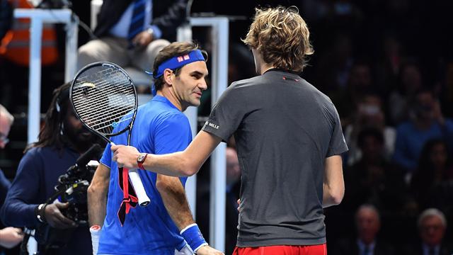 Federer à Zverev : "Ferme-la ! Tu n'as pas à t'excuser"
