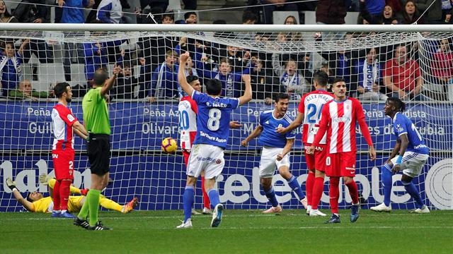 ⚽ El Oviedo se lleva el derbi ante el Sporting (2-1) y deja sentenciado a Baraja