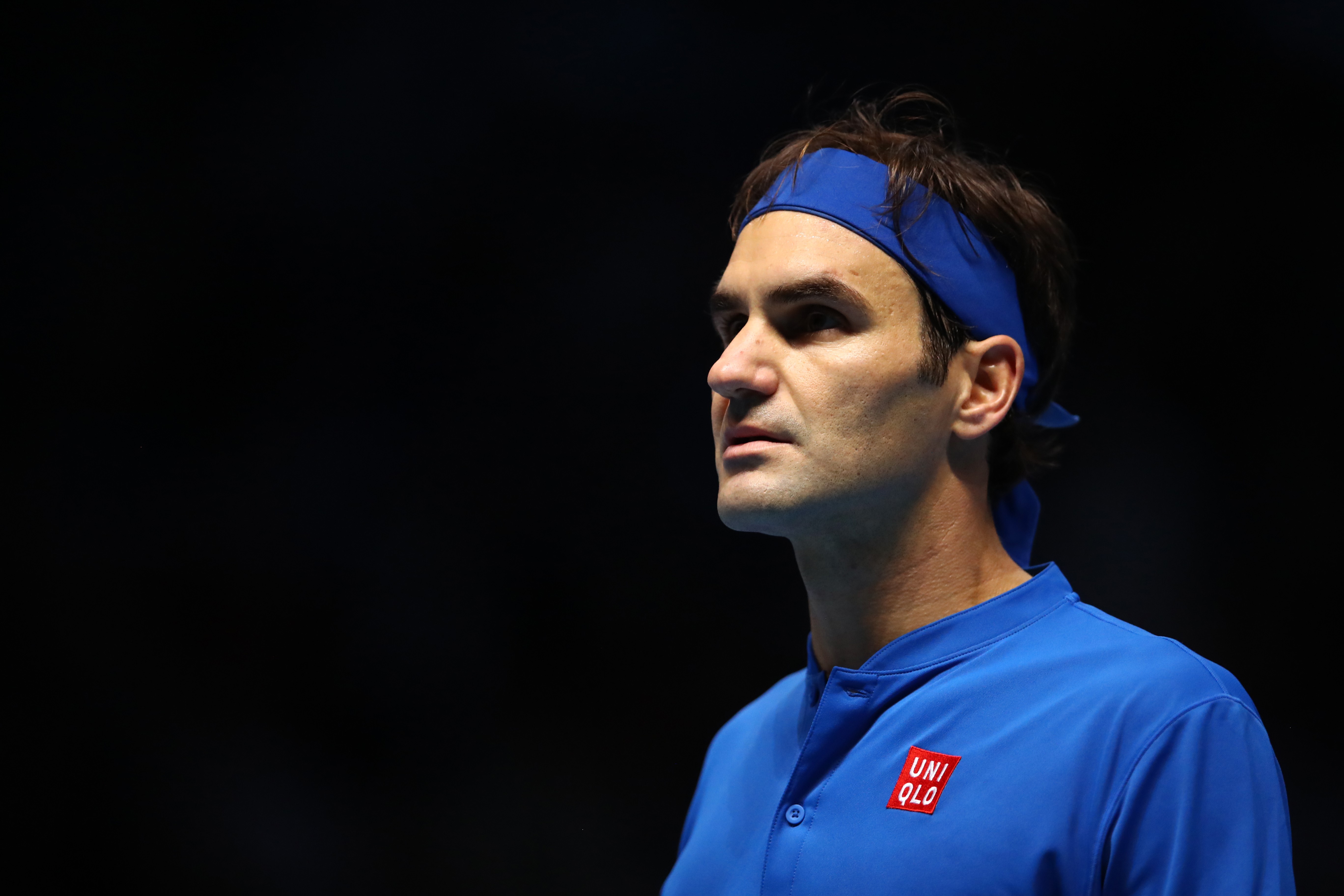 Roger Federer lors du Masters