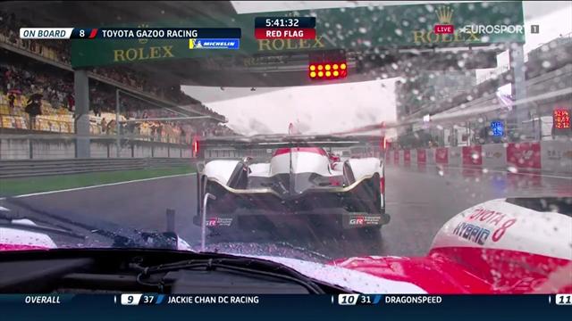 6 Horas de Shanghai: La lluvia no dio tregua y obligó a parar la carrera dos veces 6 Horas de Shanghai: La lluvia no dio tregua y obligó a parar la carrera dos veces