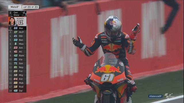 Arbolino a mené puis a chuté, le prodige Oncu a gagné : le résumé de la course de Moto3 Arbolino a mené puis a chuté, le prodige Oncu a gagné : le résumé de la course de Moto3
