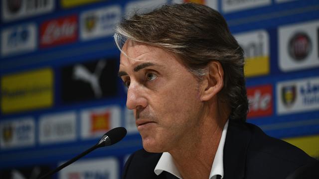 Mancini: "I fischi a Bonucci non dovevano esserci, in Nazionale vanno incitati tutti" Mancini: "I fischi a Bonucci non dovevano esserci, in Nazionale vanno incitati tutti"