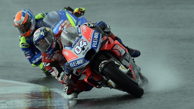 Pluie, chutes et la der pour Dovizioso : Les temps forts d'une course folle à Valence Pluie, chutes et la der pour Dovizioso : Les temps forts d'une course folle à Valence