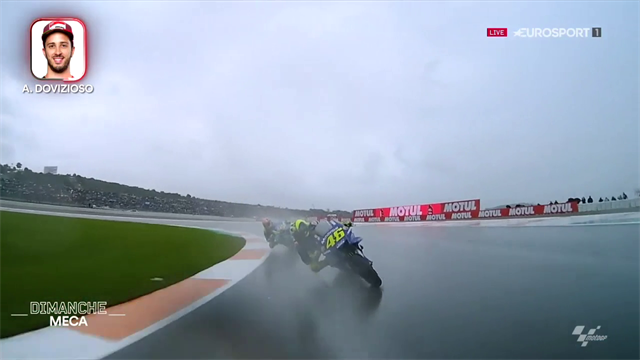 Regen - na und? Onboard-Action mit den MotoGP-Stars Regen - na und? Onboard-Action mit den MotoGP-Stars
