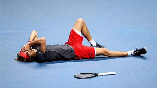 Avec ce passing de revers lunaire, Zverev a bouclé en apothéose