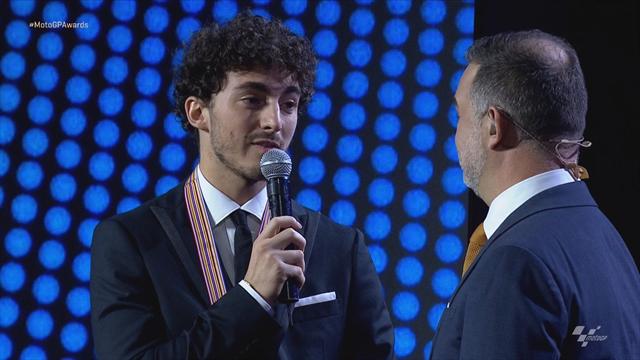 MotoGP Awards: Bagnaia als Moto2-Weltmeister ausgezeichnet MotoGP Awards: Bagnaia als Moto2-Weltmeister ausgezeichnet
