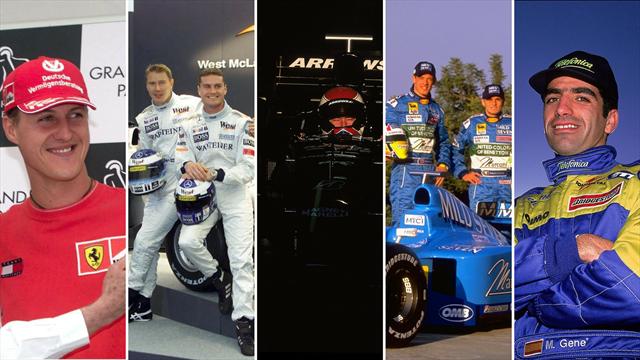 Schumacher, Gené, De la Rosa, Verstappen... Así era la Fórmula 1 antes de Alonso Schumacher, Gené, De la Rosa, Verstappen... Así era la Fórmula 1 antes de Alonso