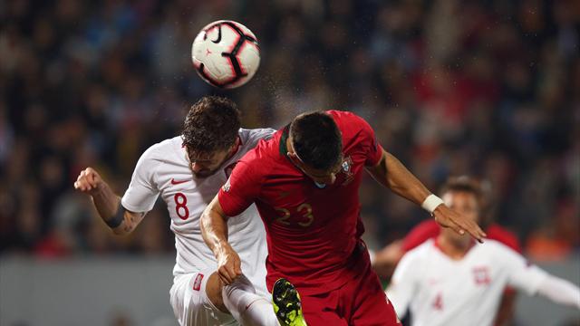 André Silva e Milik su rigore: Portogallo e Polonia chiudono il gruppo 3 con un 1-1