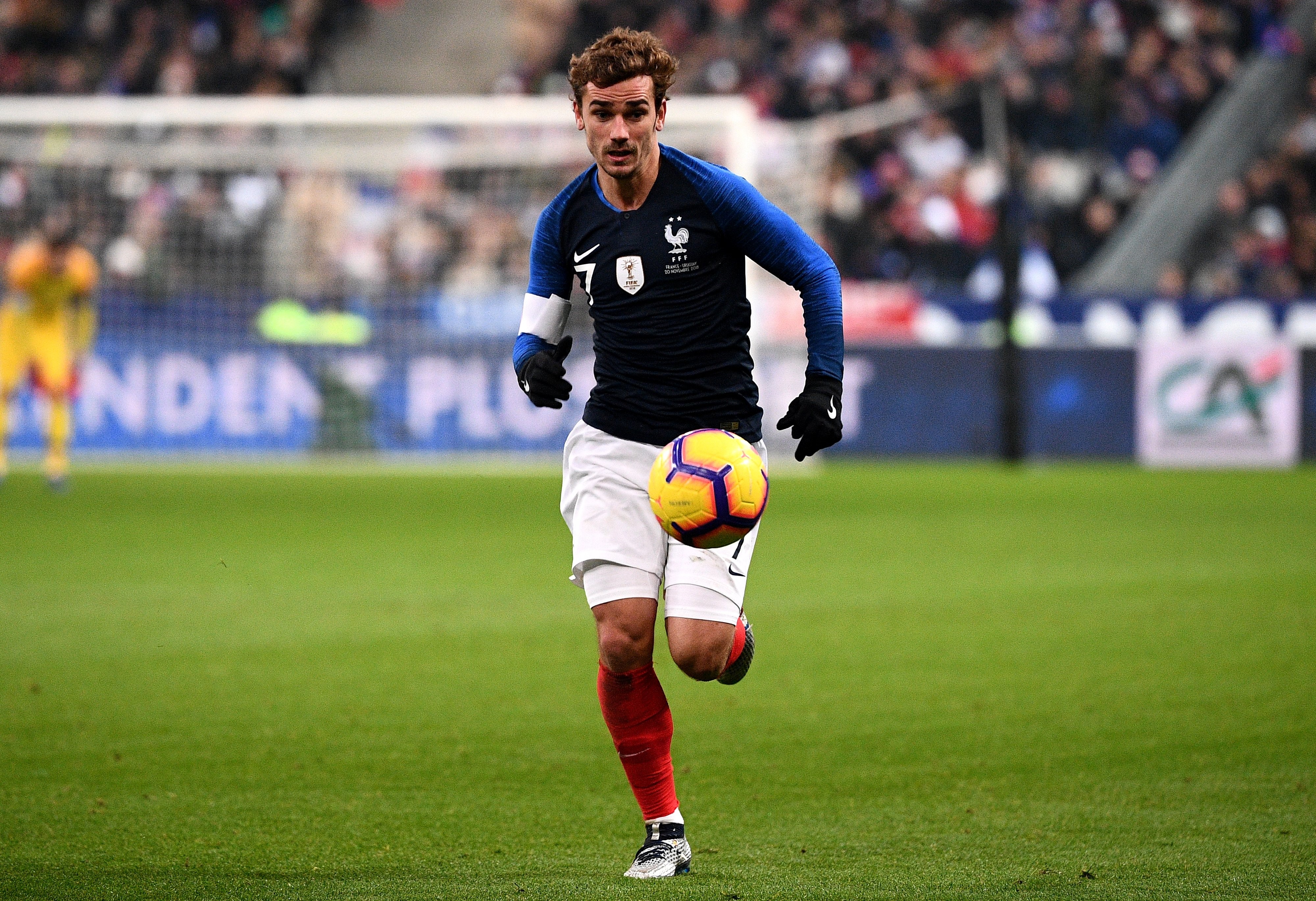 Antoine Griezmann lors de France - Uruguay