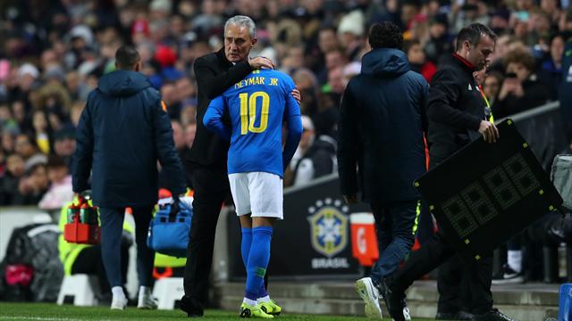 Choupo-Moting croise les doigts pour Neymar Choupo-Moting croise les doigts pour Neymar