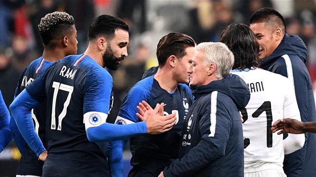 Deschamps sur la talonnade de Rami : "Je lui ai dit ce que je pensais" Deschamps sur la talonnade de Rami : "Je lui ai dit ce que je pensais"