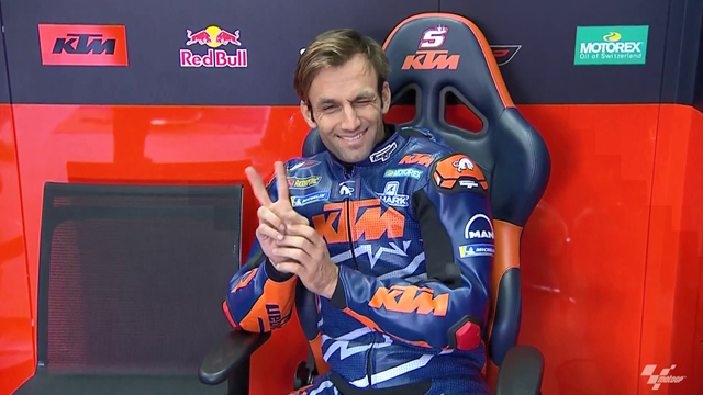 Hier testet Zarco auf KTM Hier testet Zarco auf KTM