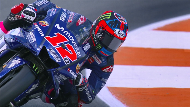 Viñales testet die neue Yamaha Viñales testet die neue Yamaha