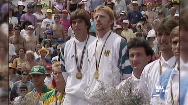 Becker-Stich: lo storico oro Olimpico a Barcellona '92 della 'strana' coppia tedesca Becker-Stich: lo storico oro Olimpico a Barcellona '92 della 'strana' coppia tedesca