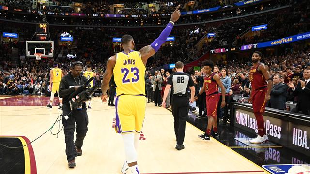 James revient à Cleveland en héros et repart avec la victoire