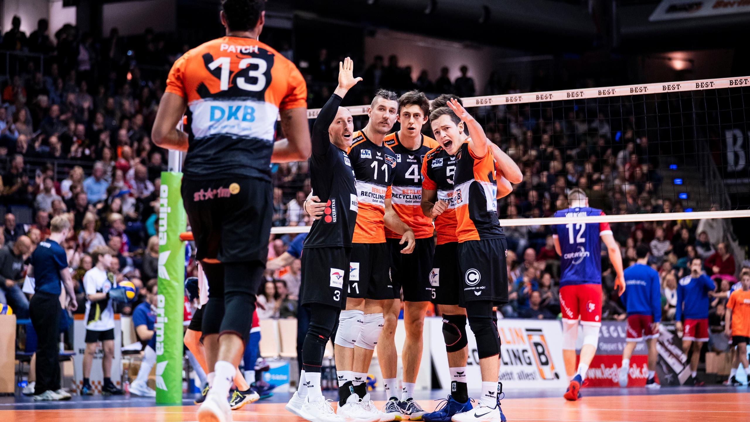 Volleyball Berlin startet mit Sieg in die Champions League Eurosport