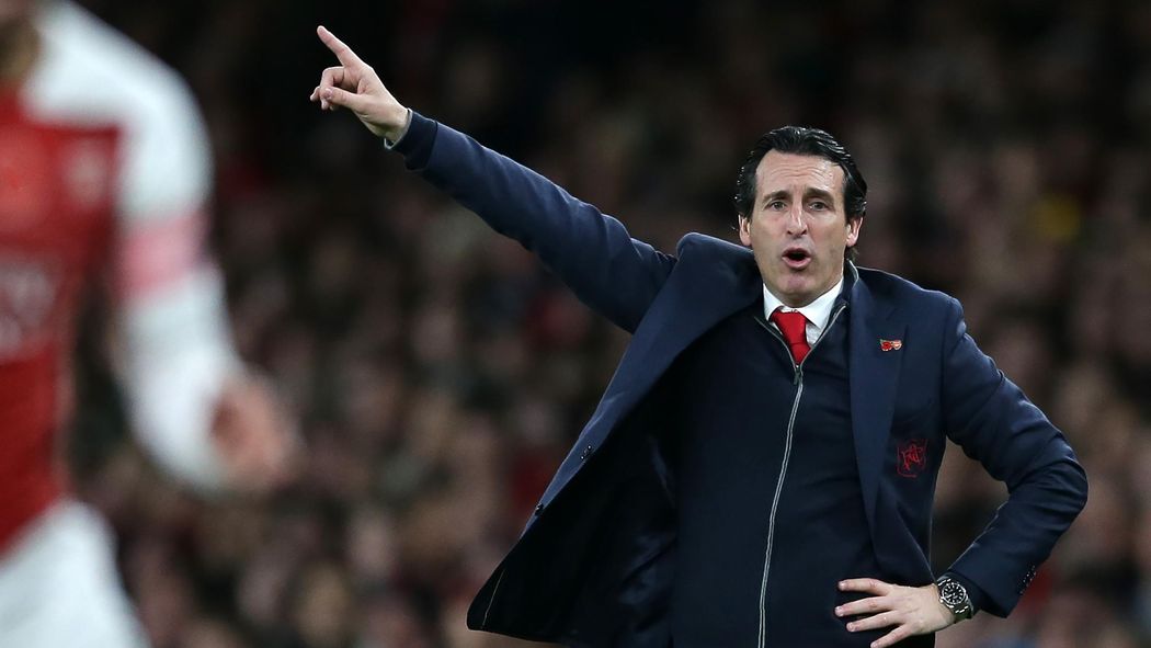 Image result for unai emery worried