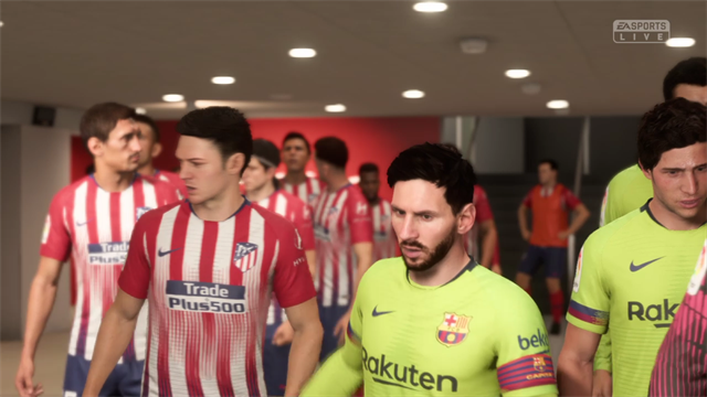Liga Virtual: Así ha quedado el Atlético-Barcelona Liga Virtual: Así ha quedado el Atlético-Barcelona