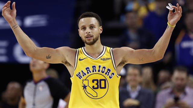 Golden State Warriors point guard Curry unhurt in car accident