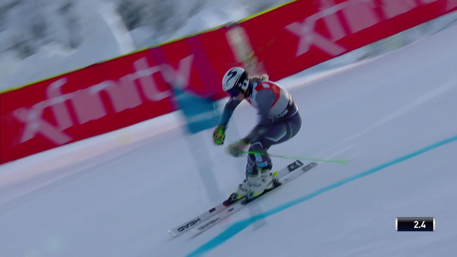 VIDEO Killington women's GS Ragnhild Mowinckel's 1st run
