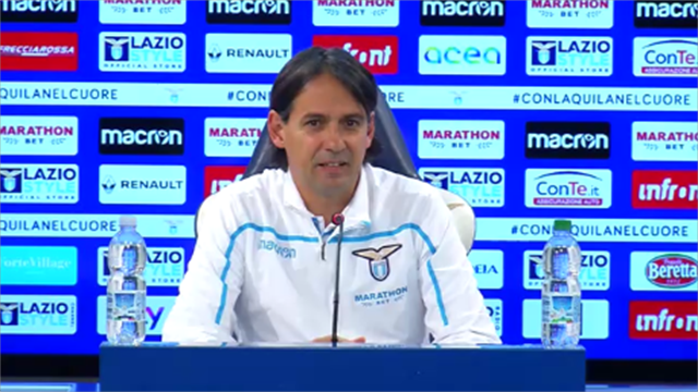 Simone Inzaghi: "Lotito e Tare mi sono vicini, si è scritto troppo" Simone Inzaghi: "Lotito e Tare mi sono vicini, si è scritto troppo"