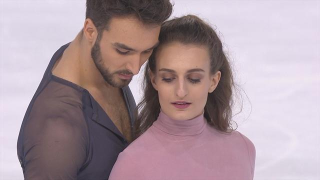 Papadakis y Cizeron ganan en casa con otro excepcional número de danza libre Papadakis y Cizeron ganan en casa con otro excepcional número de danza libre