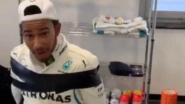 Quand Will Smith séquestre Lewis Hamilton pour prendre sa place dans la Mercedes…