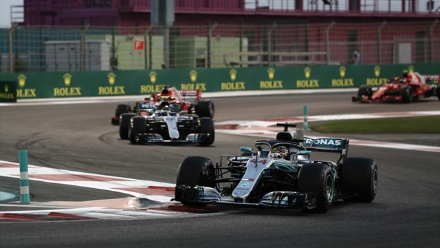 Ausrufezeichen zum Schluss: Weltmeister Hamilton gewinnt auch in Abu Dhabi