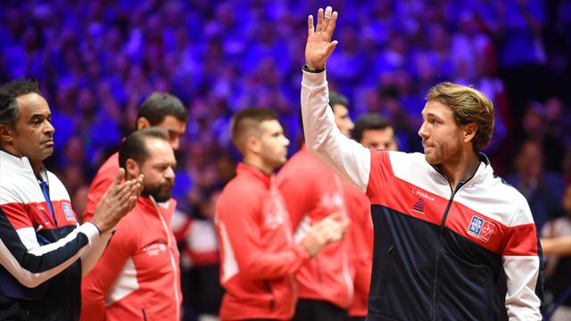 "Menteurs", "ça me révolte", "ils ont gâché ça" : L'adieu douloureux des Bleus à la Coupe Davis