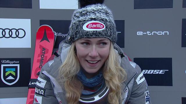 "That is freakin' awesome!" Shiffrin pumped after Killington win "That is freakin' awesome!" Shiffrin pumped after Killington win