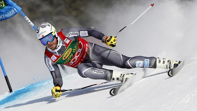 Deux doigts fracturés pour Jansrud, privé du week-end autrichien