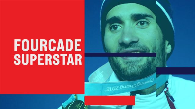 Martin Fourcade - der Superstar der Spiele von Pyeongchang Martin Fourcade - der Superstar der Spiele von Pyeongchang