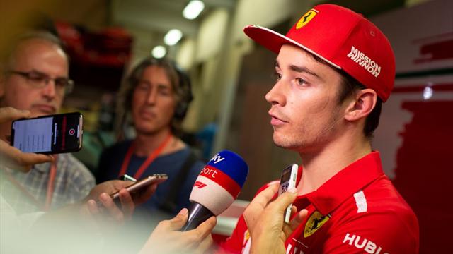 Charles Leclerc: "Una giornata emozionante a Abu Dhabi, realizzato un sogno guidare la Ferrari"