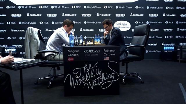 Mundial de Ajedrez 2018: Carlsen tumba a Caruana y retiene la corona Mundial de Ajedrez 2018: Carlsen tumba a Caruana y retiene la corona