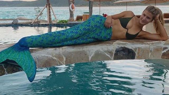 Eugenie Bouchard se transforma en una sirena durante sus paradisíacas vacaciones Eugenie Bouchard se transforma en una sirena durante sus paradisíacas vacaciones
