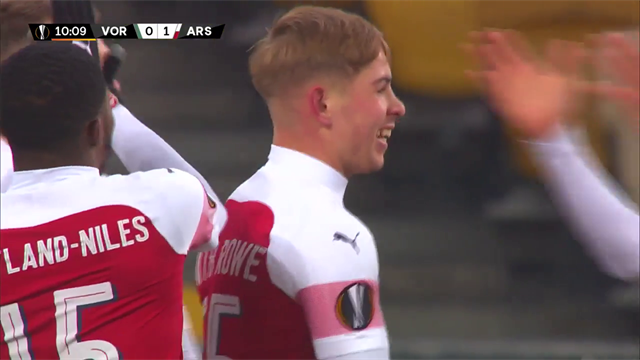 Smith Rowe ger Arsenal tidig ledning Smith Rowe ger Arsenal tidig ledning