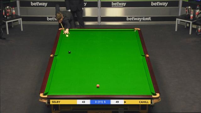 Crowd goes wild as Cahill hits stunning shot to sink Selby Crowd goes wild as Cahill hits stunning shot to sink Selby