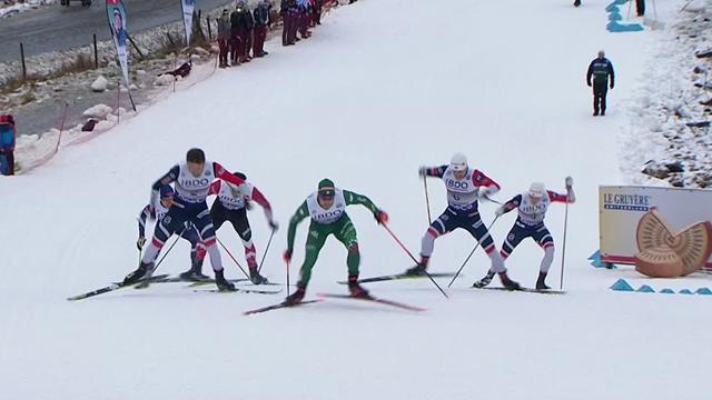 Impressionnant dans la dernière bosse, Pellegrino s'impose dans le sprint libre Impressionnant dans la dernière bosse, Pellegrino s'impose dans le sprint libre