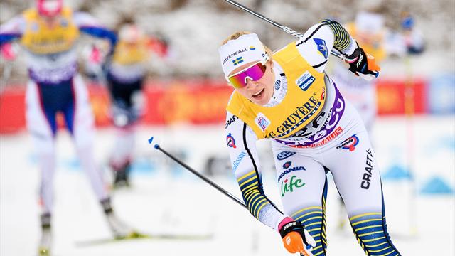 Svensk dubbel i Lillehammer - Sundling spurtade ned Nilsson