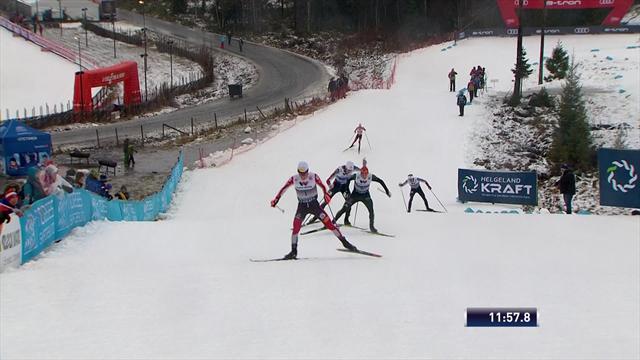 Riiber recovers in cross-country to seal Nordic Combined victory Riiber recovers in cross-country to seal Nordic Combined victory