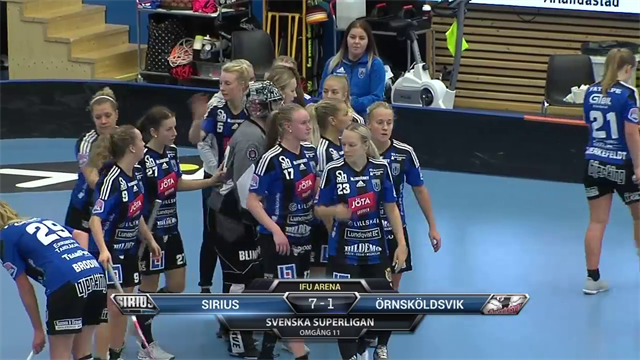 Höjdpunkter: Agnes Wiklund med hattrick när Sirius slog Örnsköldsvik Höjdpunkter: Agnes Wiklund med hattrick när Sirius slog Örnsköldsvik
