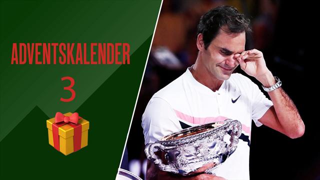 Adventskalender | Große Emotionen bei Federers 20. Grand-Slam-Sieg