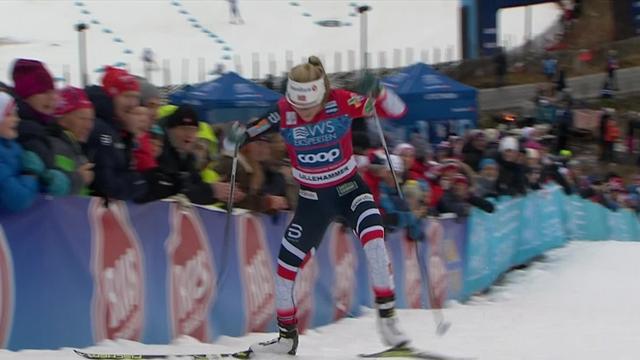 Therese Johaug storms to 10km freestyle victory Therese Johaug storms to 10km freestyle victory